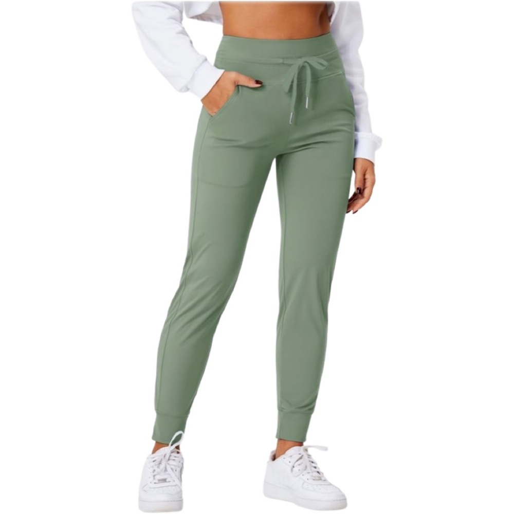Halara Cloudful™ Air High Waist Drawstring Full Length Joggers Sage small nwt